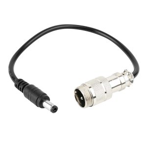 Cable Adaptateur Pour Chargeur de Batterie Trottinette Gx16 Vers Dc55X25  -Selection P2R-