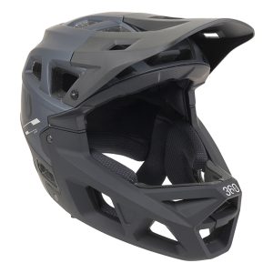 Casque Velo Type Descente Integral Integra Sport 360 Noir Taille L (59-61Cm) (Vendu En Boite) - Homologue Ce En-1078