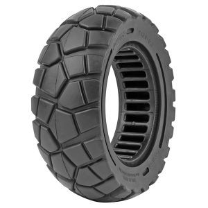 Pneu Trottinette Plein  9 X 3.00-5.5 Noir - Largeur Interieur 48 Mm