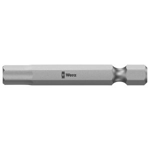 Embout Wera 840-4 Hex Plus Z 1-4 6 Pans-Allen 6 Mm L 50 Mm -Marque Allemande Pour Les Ateliers-