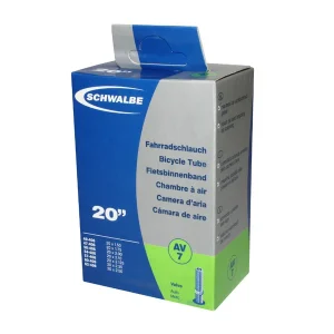 Chambre À Air Velo 20 X 1.50-2.35 Schwalbe Valve Standard (40-406 À 54-428) (Av7)